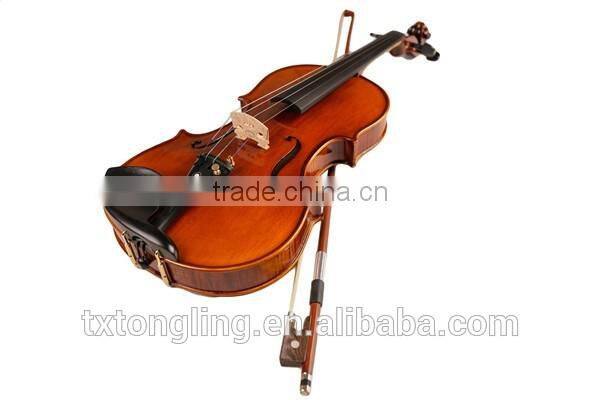 (TL004-2) Pattern violin With case , Colorful Violins With Cases,Solid Wood Violin