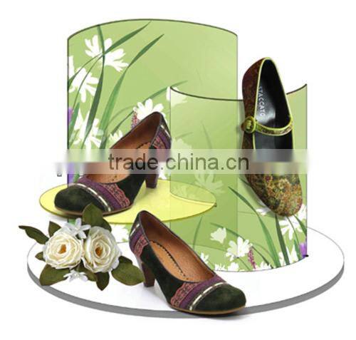 wholesale clear acrylic shoe display case