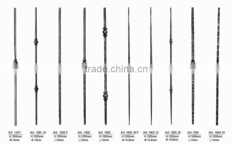 Wrought Iron Rod/Balusters For Gate/Fence/Stairs/Railing Art. 1001