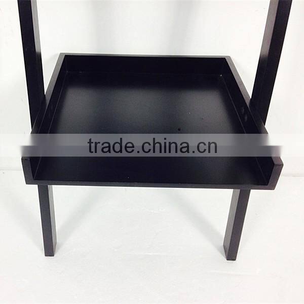 bedroom space saving furniture MDF wooden KD corner book shelf