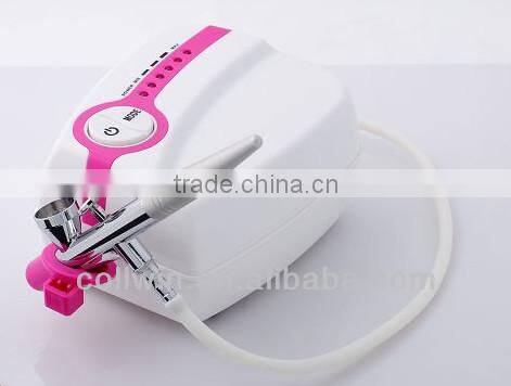 Airbrush Makeup System Foundation & Nail Spray Starter Kit Gravity Air Spray Gun, RECREATE THE FLAWLESS FILMSTAR FINISH AT HOME