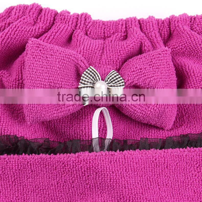Unique hair wrap cap for women knitted hair towel