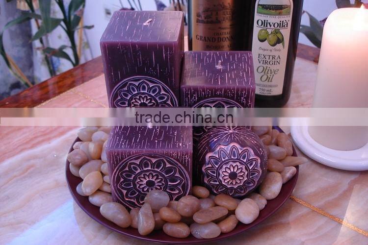 pillar candles church pillar candle carved candles