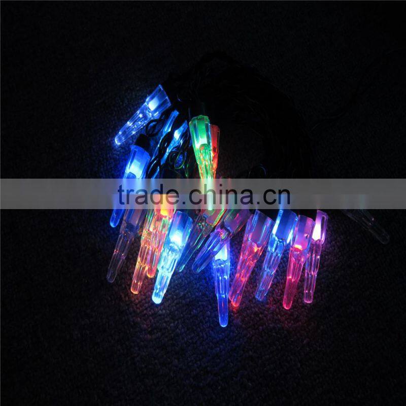 hanging led strings light with icicle CE ROHS