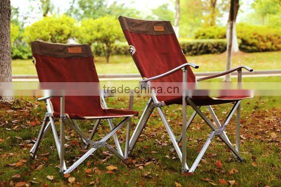 portable beach camping aluminum patio chair with carrybag