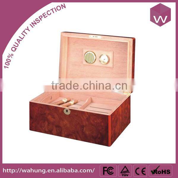 High quality customer wood lacquered cigar boxes