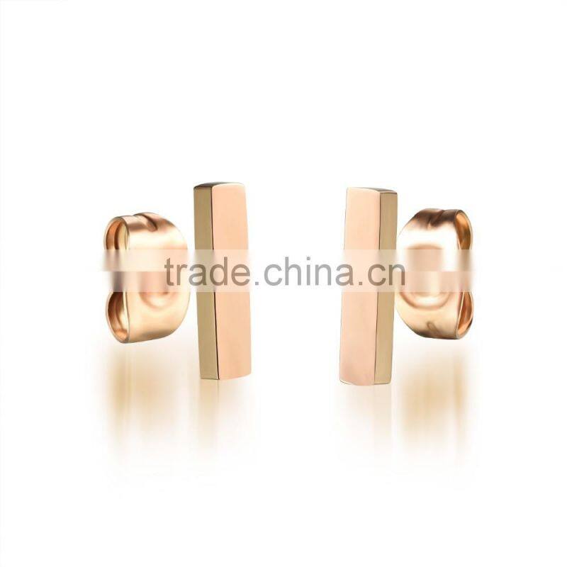 china jewelry wholesale latest products in market 18K gold fancy lady earring
