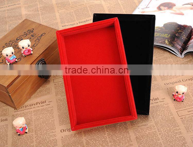 Black and Red Jewelry Display Tray (Accept Custom Design And Print Your Logo)