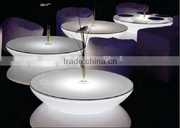 unique led round bar table furniture for sale led light bar table