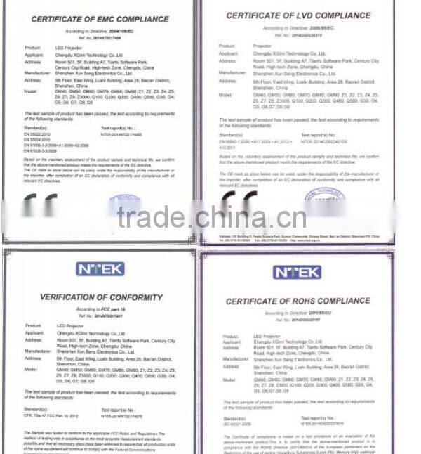 2015 new product full HD 1920 X 1080p 1200 lumens led pico projector