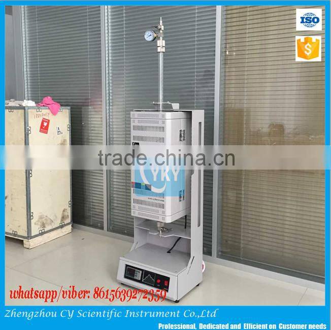 1700c High Temperature Dual zone Laboratory Vertical Tube Furnaces for Sale