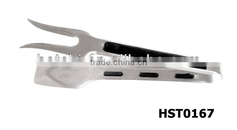 toaster tong with anti-slip TPR handle