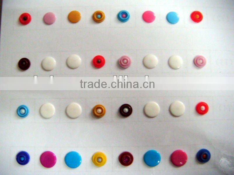 transparent snap button