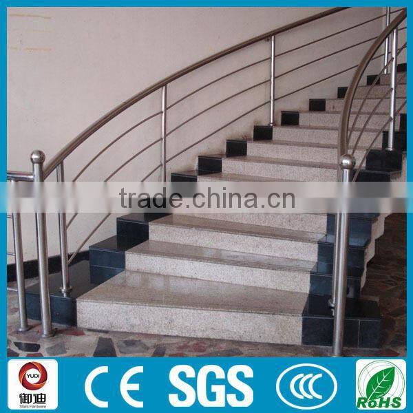Customized manufacture price high quality stairs stainless steel deck railing