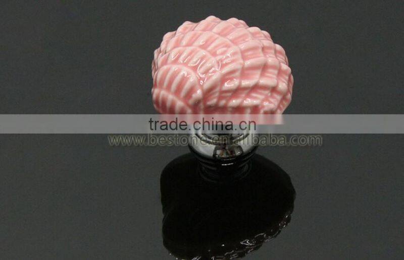 Promotion Ceramic Shells Kitchen Knob