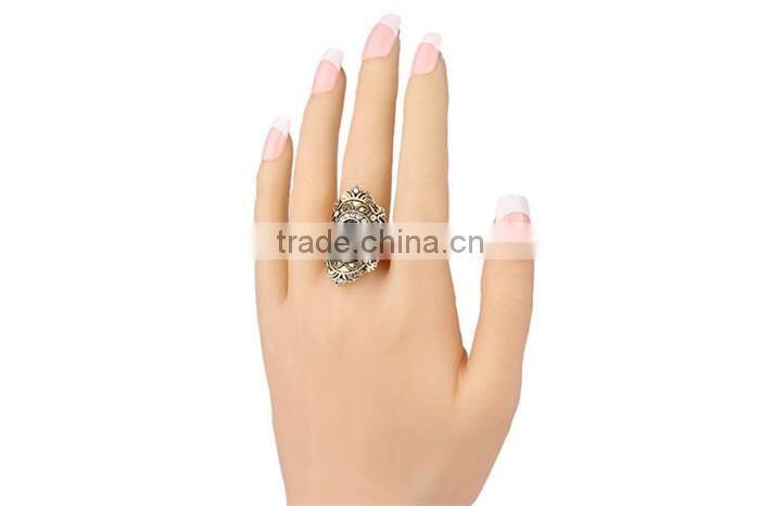 1 dollar gift for women 2016 new model fashion jewelry rhinestone gemstone ring