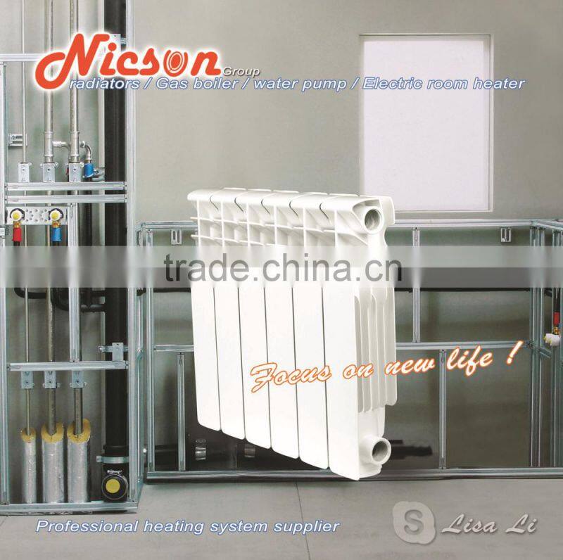 85mm & 100mm die cast aluminum radiators for central heating system