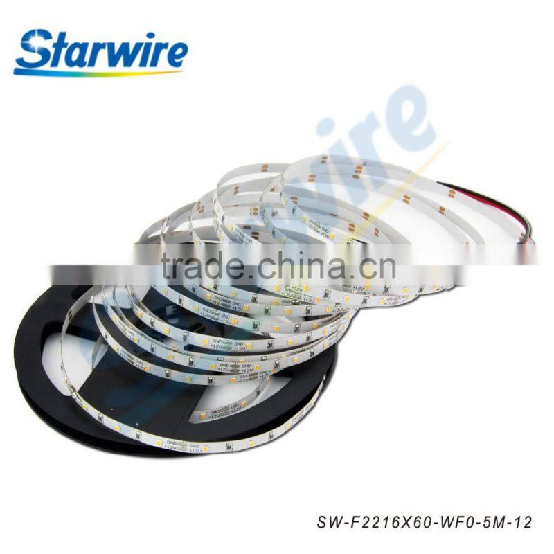Decoration Light SMD 2216 LED Strip Light waterproof 50M/roll