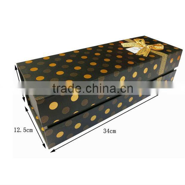 Wholesaler in Guangzhou China customize packaging and printing paper red wine box gift wine box