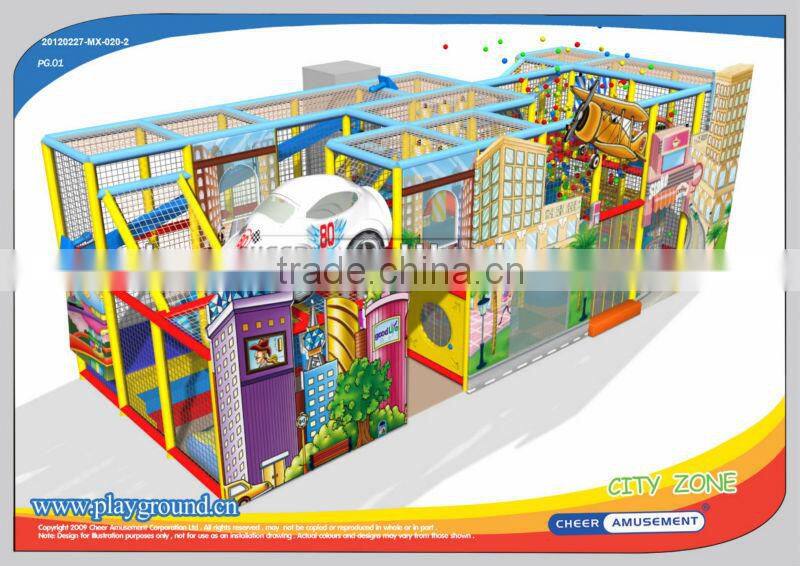 Cheer Amusement modern city indoor soft playground