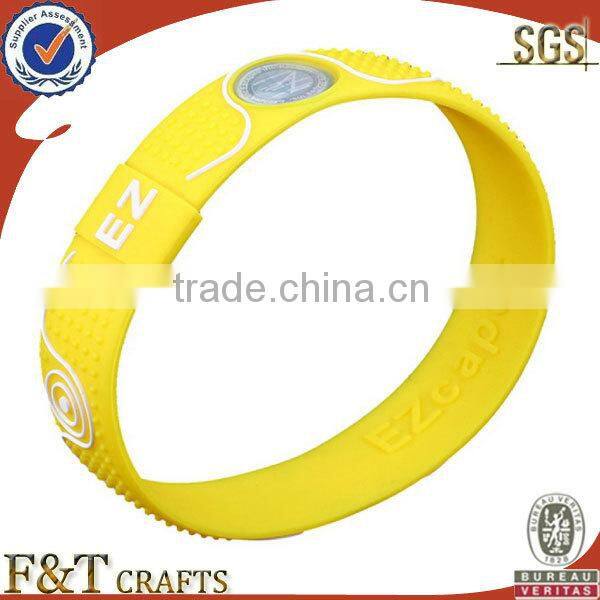 fashion novelty adjustable funny energy cheap custom silicone bracelet for kids