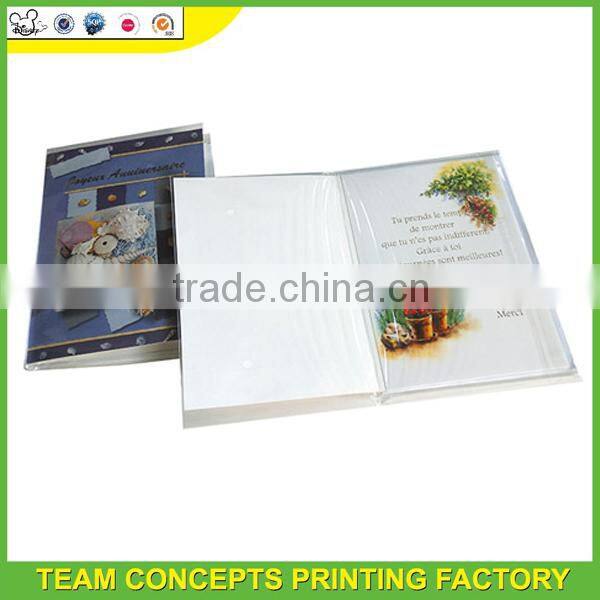 Handwork paper friendship greeting card