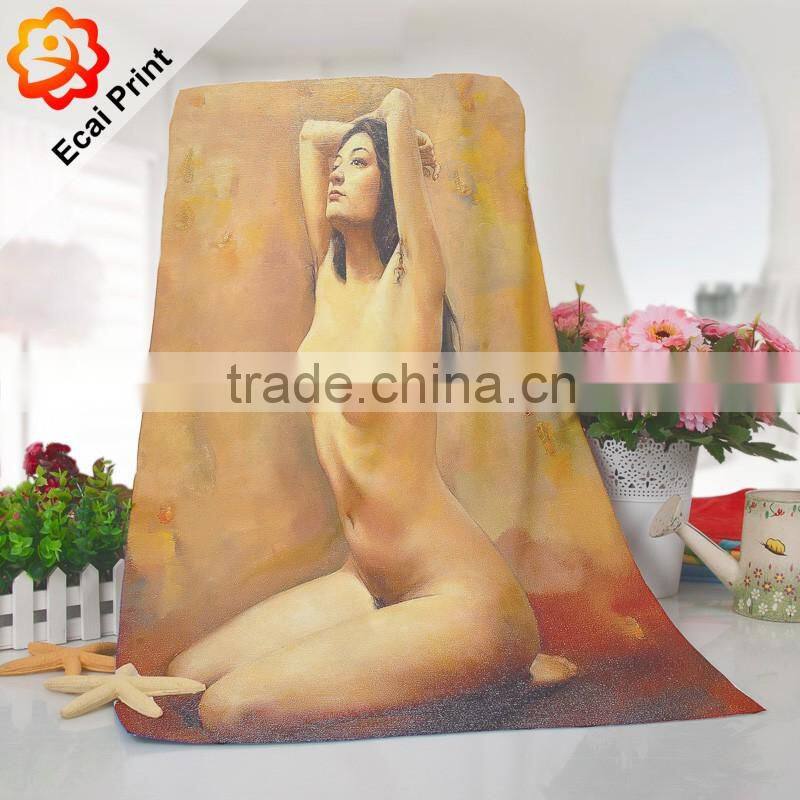 Latest modern dye sublimation micro fiber beach towel