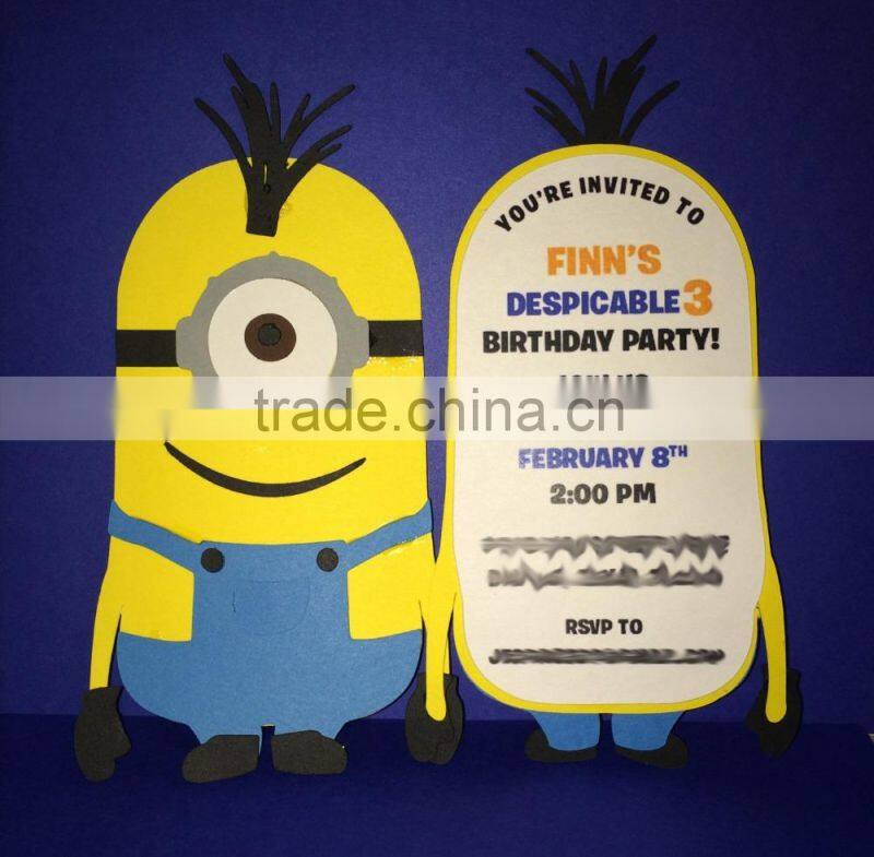 Handmade Baby Shower Birthday Party invitation