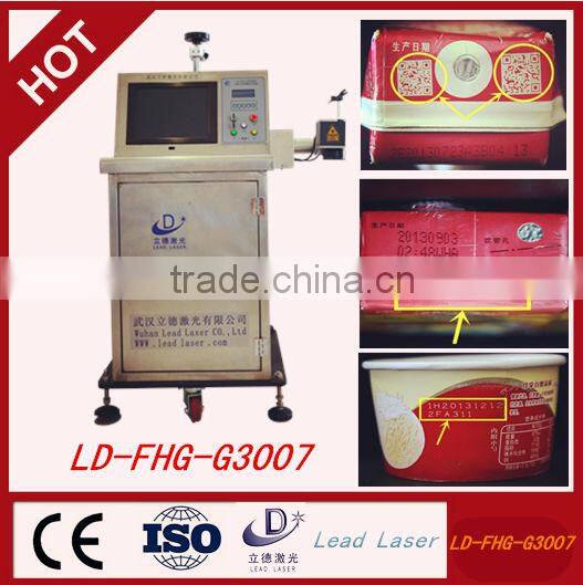 laser engraving and coding machine for batch code and expiry date number