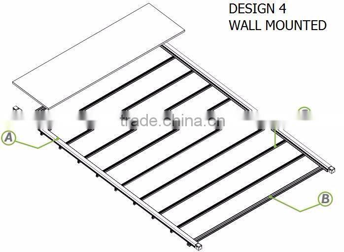 Retractable Roofing System/All Season Aluminium Pergola System