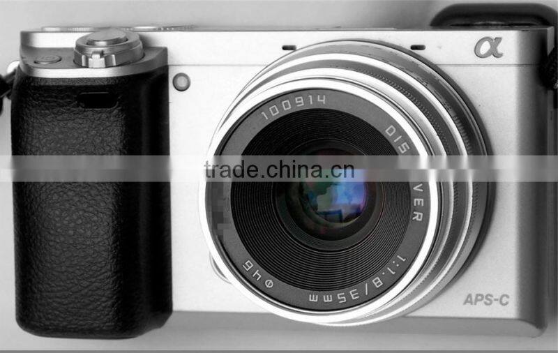 2016 NEW LENS Camera Lens For Fuji For Sony For NEX For Olympus M4/3 35mm F1.8 Camera Lens