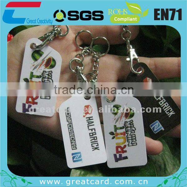 Tk4100 keyfobs with printing