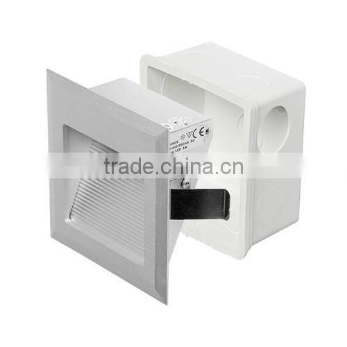 indoor square 87*87mm stair led light/recessed stair light/stair step light
