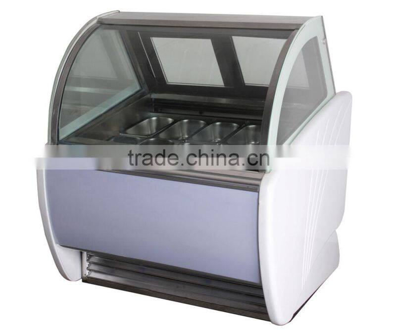 ice cream showcase /hard ice cream machine display