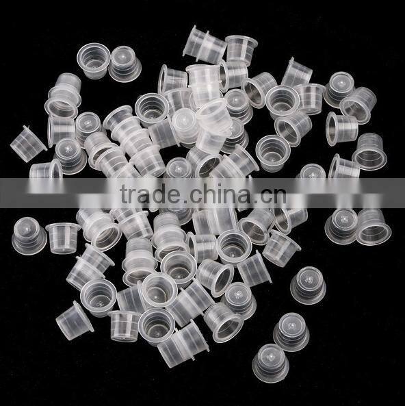 Wholesale Professional Clear Plastic Tattoo Ink Cup Tattoo Accessories