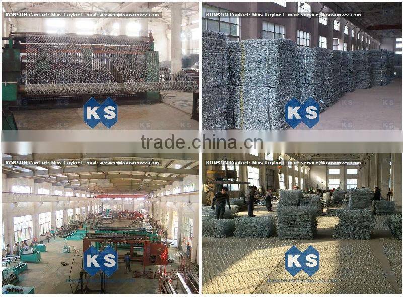 Galvanized Gabion/Gabion Basket/Gabion Containment Price