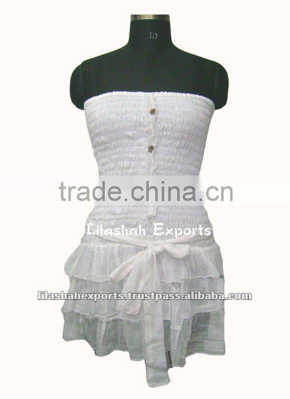 2871 Cotton Halter Dress Cotton Summer Dress Cotton Beachwear Dress beach kaftan