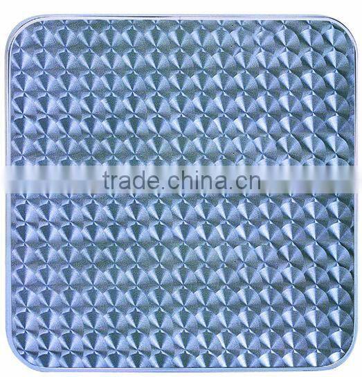 Outdoor dining table anti-rust stainless steel round/square table top T11