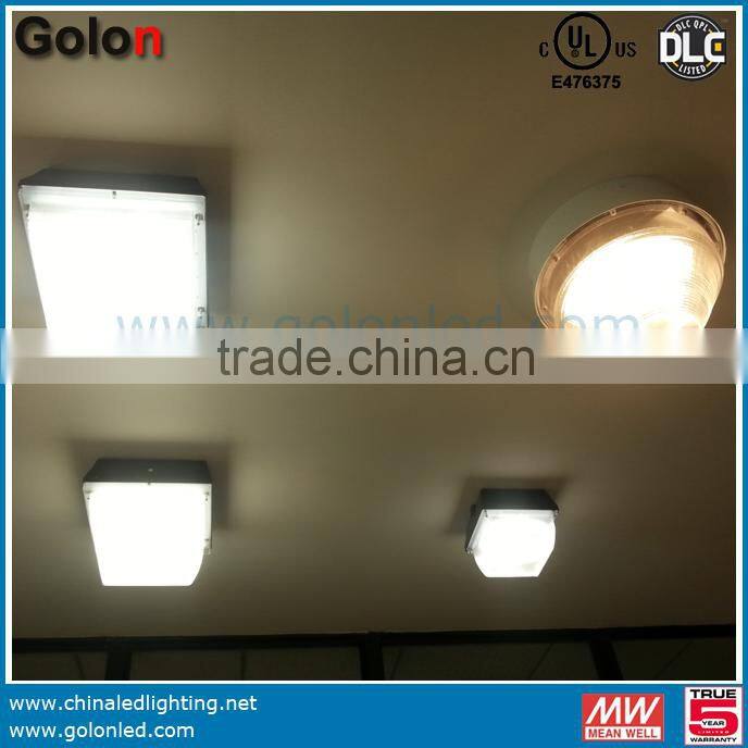 canopy led light 60w waterproof led lights 90w 60w 40w 75w DLC UL listed parking lot light