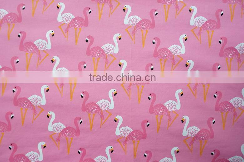 red-crowned crane printing swimwear designer spadnex fabric
