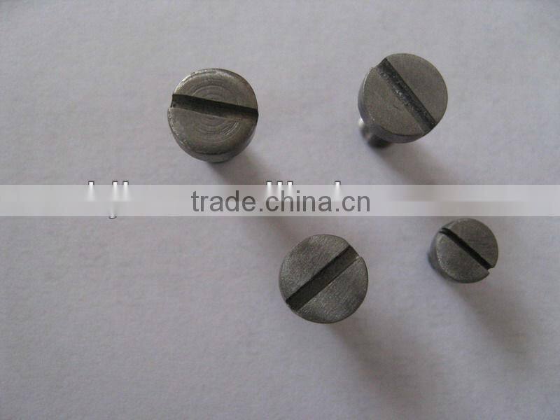 special DIN 933/934 zirconium hexagon flange bolts for Radar