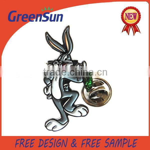 Supreme Quality environmental smile logo badge pin