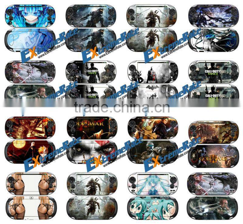 Designer Vinyl Decal Skin Sticker for PSP Vita PSV Games Console