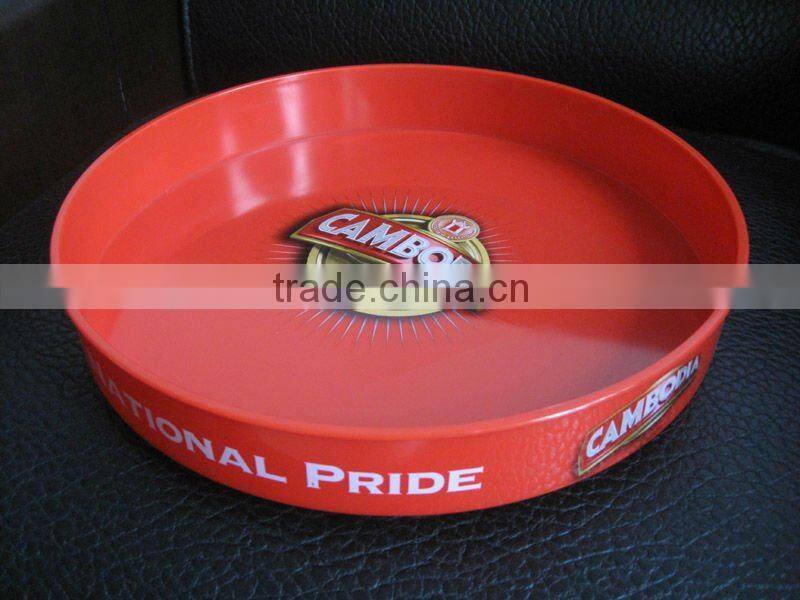 2012 Plastic anti-slip bar beer serving tray