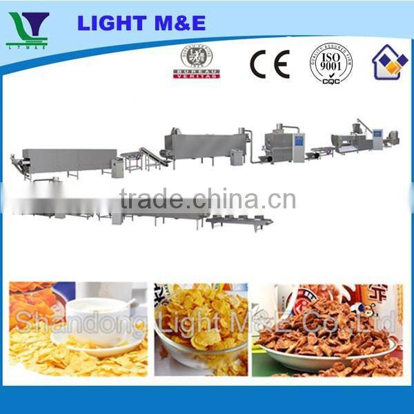 Hot Sale Automatic Twin Screw Extruder Machine For Corn Flakes
