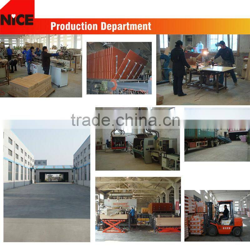 8mm 12mm hdf V-groove painted german techniquel aminate flooring