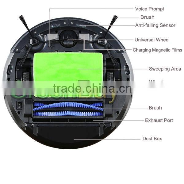 Robot Sweeper with Mop Function / Robot Vacuum Cleaner