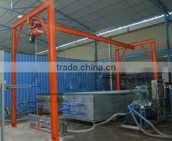 transparent block ice maker with Bitzer Compressor