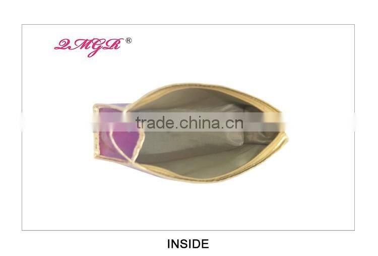 Wholesale fashion ladies PU cosmetic bag