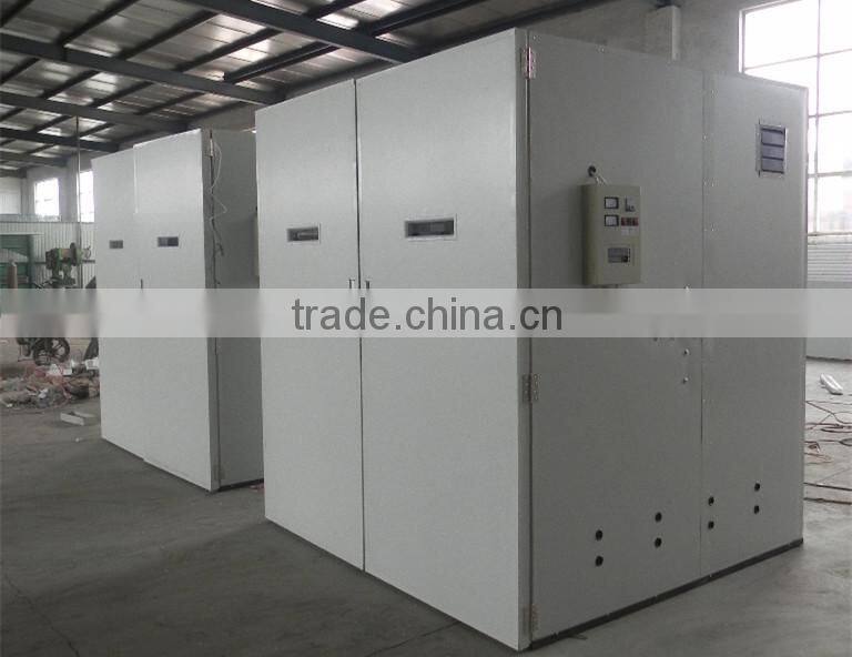 High performance 440 chicken eggs fully automatic incubator with CE supported